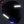 Charger l&#39;image dans la galerie, B-92x20 noir - kit sticker de 4 autocollants retro réfléchissants casque moto 3M homologués (vue nuit A)
