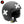 Charger l&#39;image dans la galerie, B-KROSS ROUNDED blanc - kit sticker de 4 autocollants retro réfléchissants casque moto 3M homologués (vue jour A)

