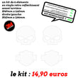 Charger l'image dans la galerie, G-SKULL HD2 blanc
