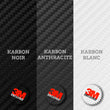 Charger l'image dans la galerie, plak feuille A4 A5 vinyle 3M imitation carbone (variations couleurs) covering auto moto