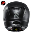 Charger l'image dans la galerie, S-HJC rpha 11 noir - kit sticker de 4 autocollants retro réfléchissants casque moto 3M homologués (vue jour B)
