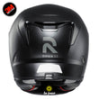 Charger l'image dans la galerie, S-HJC rpha 11 blanc - kit sticker de 4 autocollants retro réfléchissants casque moto 3M homologués (vue jour B)
