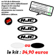 Charger l'image dans la galerie, S-HJC 3 LOGOS sur mesure