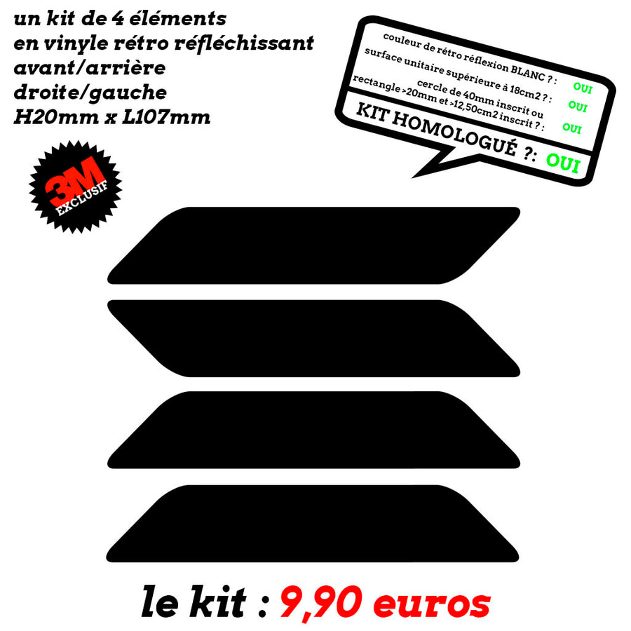 B-107x20 OBLIK noir