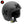 Charger l&#39;image dans la galerie, B-KROSS ROUNDED noir - kit sticker de 4 autocollants retro réfléchissants casque moto 3M homologués (vue jour A)
