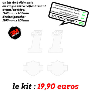 G-BIKER1 SMALL blanc