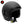 Charger l&#39;image dans la galerie, G-biker2small noir - kit sticker de 4 autocollants retro réfléchissants biker harley davidson casque moto 3M homologués (vue jour A)
