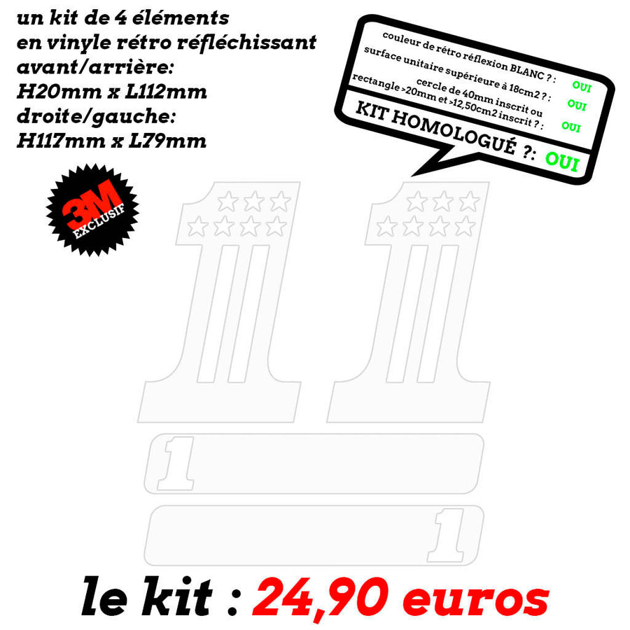 G-BIKER2 XXL blanc