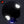 Charger l&#39;image dans la galerie, G-drop noir - kit sticker de 4 autocollants retro réfléchissants goutte d&#39;eau casque moto 3M homologués (vue nuit A)
