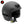 Charger l&#39;image dans la galerie, G-heart2 noir - kit sticker de 4 autocollants retro réfléchissants cœur casque moto 3M homologués (vue jour A)
