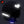 Charger l&#39;image dans la galerie, G-heart2 noir - kit sticker de 4 autocollants retro réfléchissants cœur casque moto 3M homologués (vue nuit A)
