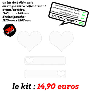 G-HEART2 blanc