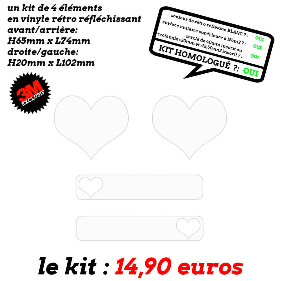 G-HEART2 blanc