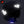Charger l&#39;image dans la galerie, G-heart8bit noir - kit sticker de 4 autocollants retro réfléchissants cœur casque moto 3M homologués (vue nuit A)
