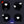 Charger l&#39;image dans la galerie, G-heart8bit noir - kit sticker de 4 autocollants retro réfléchissants cœur casque moto 3M homologués (vue nuit B)
