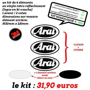 S-ARAI 3 LOGOS sur mesure