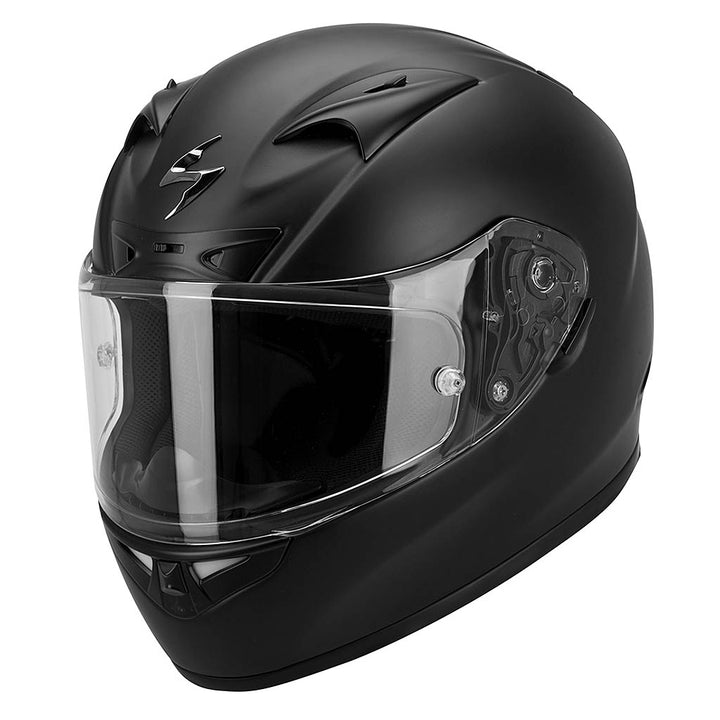S-SCORPION EXO noir - kit sticker de 4 autocollants retro réfléchissants casque moto 3M homologués (vue jour A)