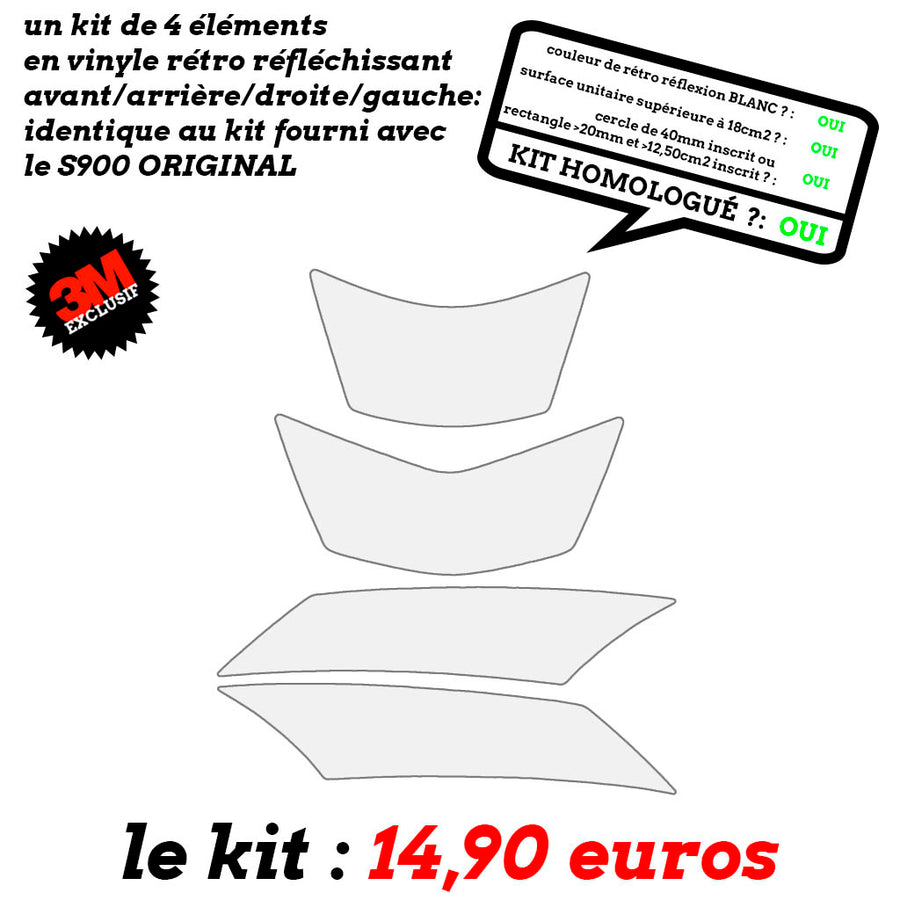 S-SHARK S900 blanc